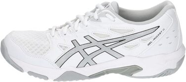Кросівки жіночі ASICS Gel-Rocket 11, білий/сріблястий, 39.5 EU