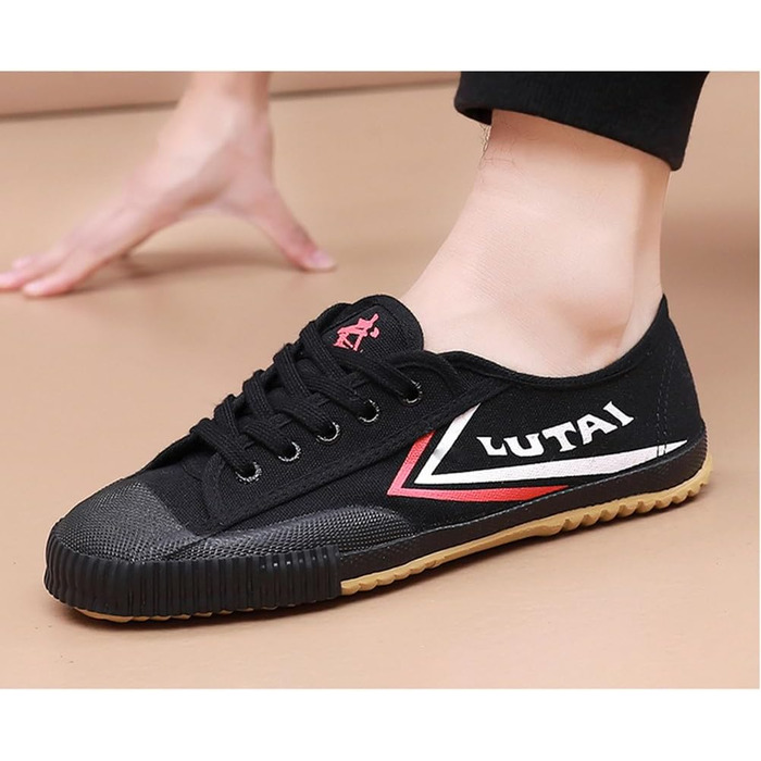 Чоловічі тапочки для бойових мистецтв Kung Fu, легкі, традиційні, з антиковзким покриттям, чорні, 43 EU