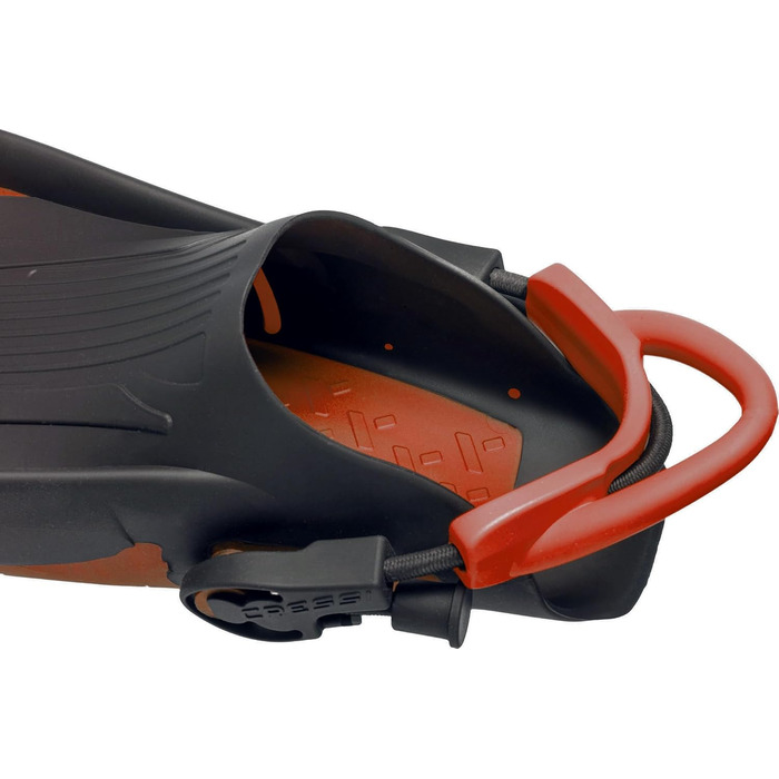 Ласти CRESSI Maui – унісекс, регульовані, з системою EBS для плавання та снорклінгу, чорно-червоні, M/L (41/44 EU)