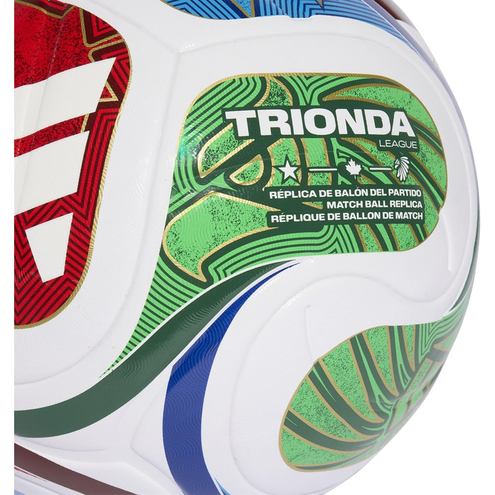 М'яч футбольний adidas FIFA World Cup 26 Trionda League, унісекс, білий, розмір 5 (38 EU)