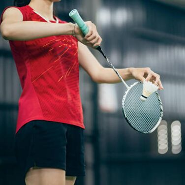 Набір для бадмінтону WHiZZ Carbon: ракетка з графіту, волани, намотки, сумка (синій)