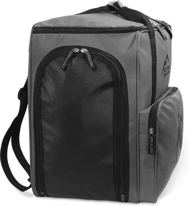 Чохол для лижників Normani з окремим відділенням для шолома та функцією рюкзака Alpine DEPO, темно-сірий, 53 літри