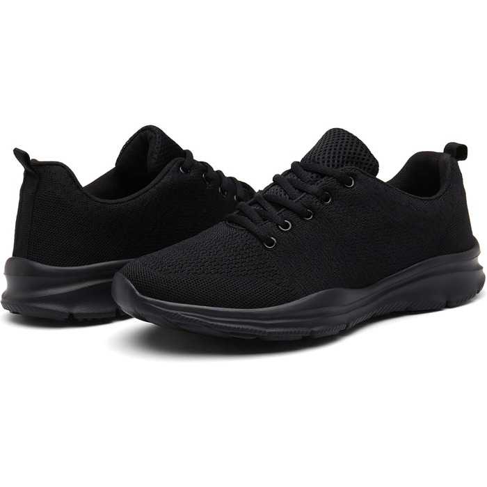 Кросівки для бігу та повсякденного носіння, чорні, 42 EU (унісекс)