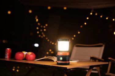 Ліхтар кемпінговий AYL LED 1800 LM з Power Bank 4400 mAh - 4 режими, водонепроникний IP44, для походу та надзвичайних ситуацій