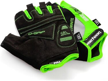 Рукавички для гірського велосипеда Meteor Radhandschuhe Gel GX31 Green - чоловічі, жіночі, дитячі, для даунхілу та хайкінгу