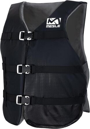 Комплект водних лиж Mesle XPlore 157 см з жилетом, тросом та сумкою, для початківців, червоний