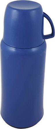 Термос-чайник Helios Elegance Tauben 0,75л — вакуумна колба для гарячих та холодних напоїв, синій