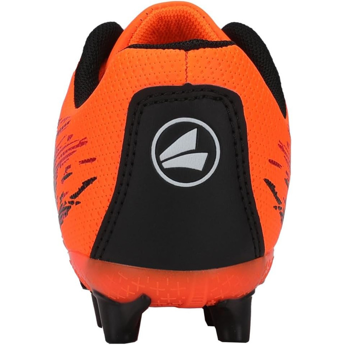 Дитячі футбольні черевики JAKO Stepover (33 EU, Неоновий помаранчевий, Чорний)