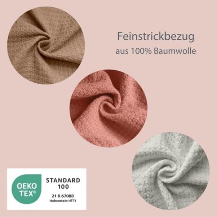 Медитаційне подушечка Soul Pillow: кругле, Ø30см, 15см заввишки, з пшеничною начинкою, знімний чохол, для медитації та йоги, OEKO TEX 100, кремовий