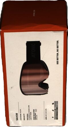 Гірськолижна маска ATOMIC SAVOR чорна