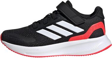 Дитячі кросівки adidas RUNFALCON 5, Core Black/Cloud White/Lucid Red, 34 EU