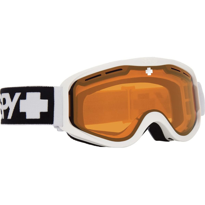 Лижна маска SPY OPTICS Cadet, матова біла, HD LL Persimmon, середній розмір, унісекс, для дорослих