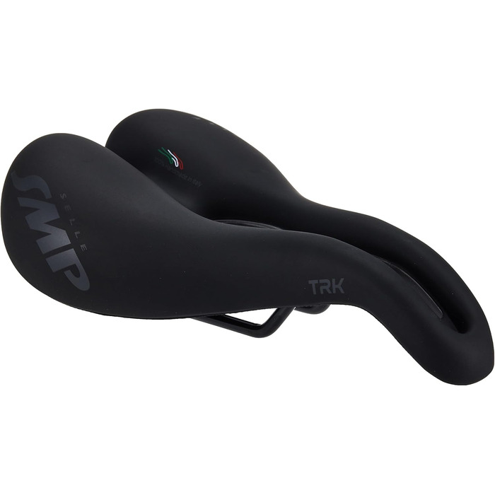 Чоловіче велосипедне сідло SMP4Bike TRK, чорне, 28×16 см