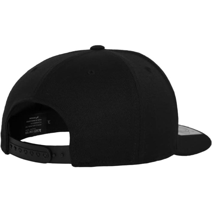 Кепка-снэпбек Flexfit для дорослих, регульована модель Fitted Snapback, бордова (універсальний розмір)