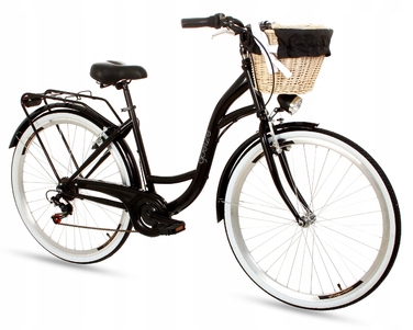 Жіночий міський велосипед Goetze Mood 28, Shimano, з кошиком