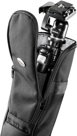 Чохол для штатива Mantona 18649, 63 см, з плечовим ременем, чорний/сірий