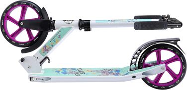 Дитячий та дорослий алюмінієвий самокат STAR SCOOTER з великими колесами 205 мм, міський круїзер для хлопчиків і дівчат від 6 років