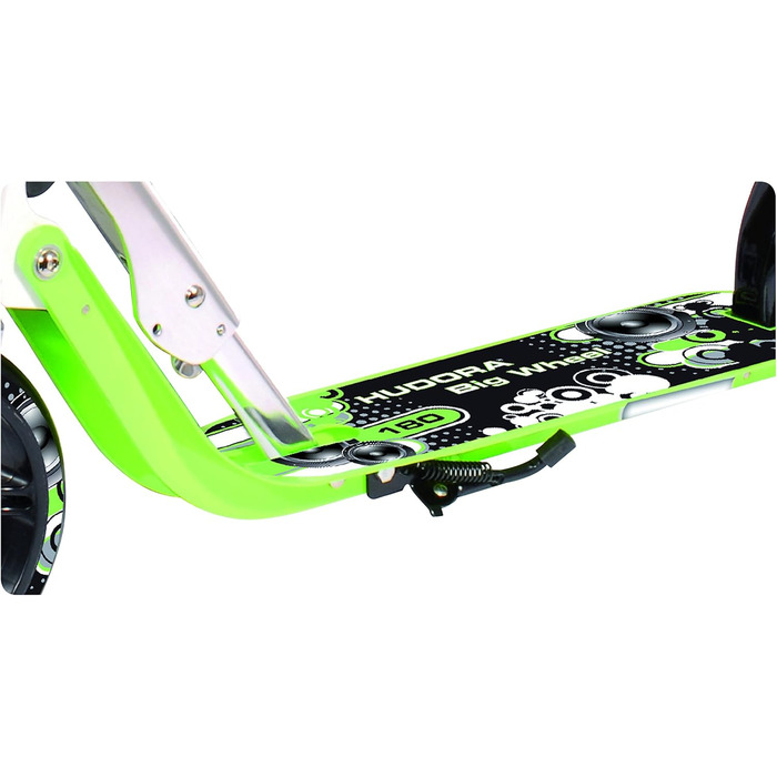 Самокат HUDORA Big Wheel 180, складаний міський, зелений, модель 14745