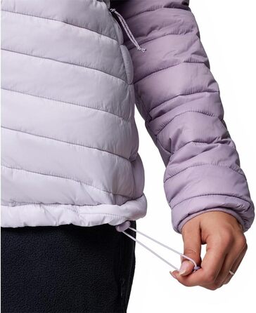 Жіноча куртка-пуховик Columbia Powder Pa Jacket, колір Lavender Pearl / Shale Purple, розмір L