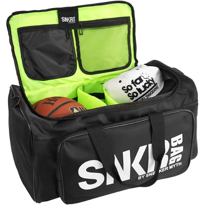 Спортивна сумка ARTFILIF з 3 відділеннями для подорожей та тренувань (білий/опільний сад)