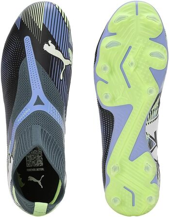 Кросівки футбольні PUMA Future 7 Match+ Ll Fg/Ag, 46 EU, Gray Skies/Puma White/Fizzy Apple