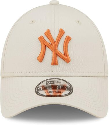 Кепка New Era 9FORTY II New York Yankees - Бейсболка MLB, Однорозмірний, Бежевий
