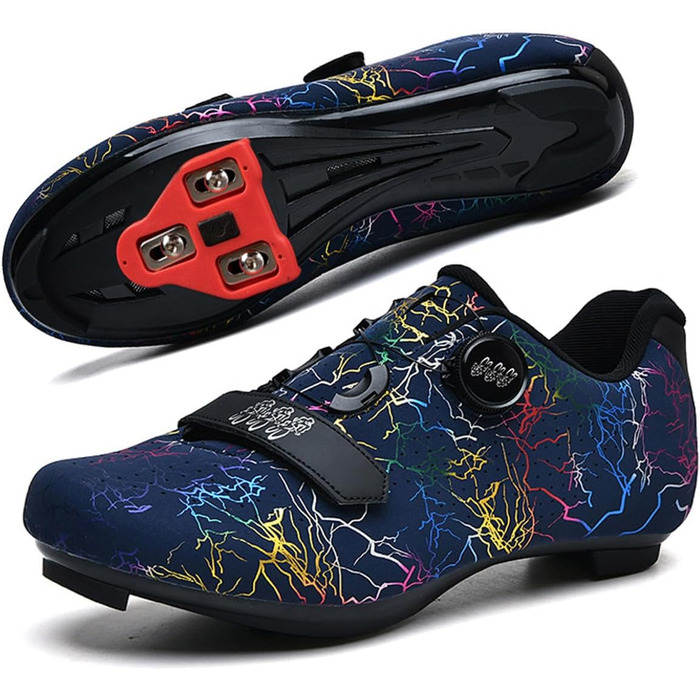 Велотуфлі для чоловіків та жінок SPD/SPD-SL: зручні та дихаючі, для шосе та MTB, Marineblau, 38 EU