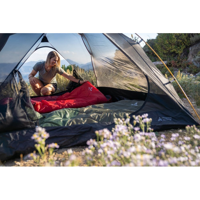 Сплячий мішок Teton Sports Degree C Flannel Lined Left Zip 18 Degree C Flanell gefütterter linker Reißverschluss Schlafsack – Blue XXL / 0F Degree / Right Zip lagoon