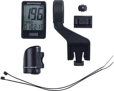 Велокомп'ютер Bontrager Ridetime бездротовий, чорний