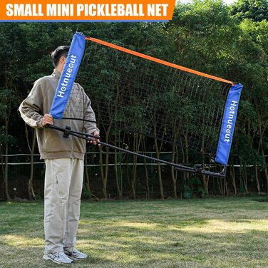 М'яка міні-сітка для піклболу 5FT, портативна для гри та тренувань. Підходить для вулиці, приміщень, допоможе у відпрацюванні навиків.