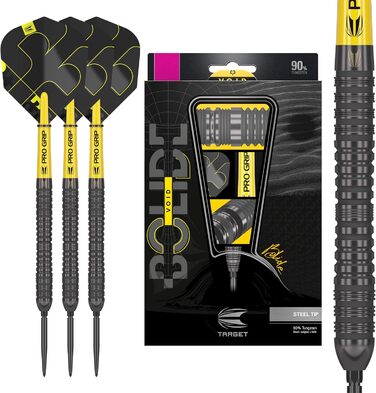 Дротики Target Darts Bolide Void 90% вольфраму з сталевим наконечником Swiss Point, набір для дартсу