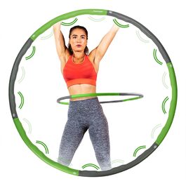 Hula Hoop Tunturi для дорослих, 1.2 кг, з масажними елементами - обруч для фітнесу