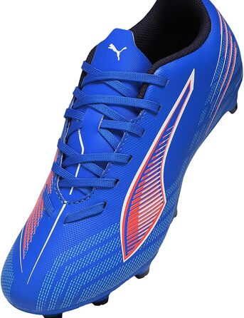 Дитячі футбольні бутси PUMA Ultra 6 Play FG/AG Jr - блакитно-біло-червоні (29 EU)