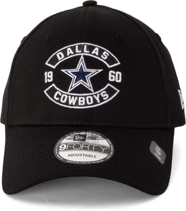 Кепка New Era 9FORTY Limited Edition Dallas Cowboys (Чорна) - Оригінал