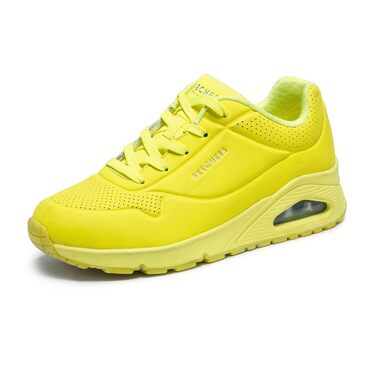 Кросівки жіночі Skechers UNO 73667/NORG жовті, розмір 39 EU - оригінальні та зручні