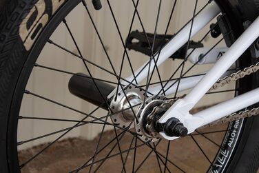 BMX велосипед Eastern Bikes Element 20'', повністю хромолібденова рама та вилка, білий колір