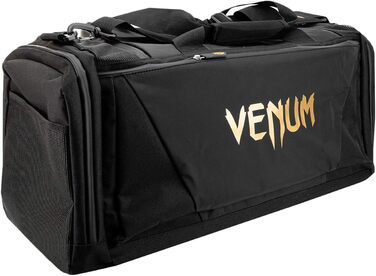 Спортивна сумка Venum Trainer Lite Evo унісекс, чорна з золотом, універсальний розмір