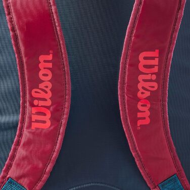 Дитячий тенісний рюкзак Wilson Junior, 2 відділення, до 2 ракеток, червоний