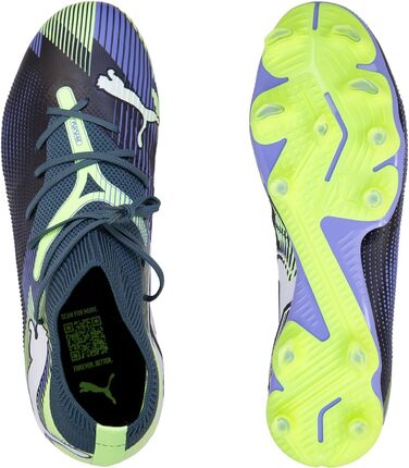 Футбольні бутси PUMA Future 7 Match FG/AG, 45 EU, сірий/білий