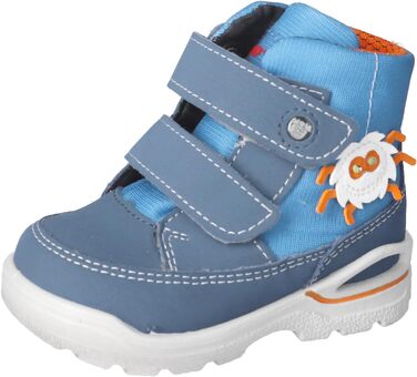 Зимові черевики RICOSTA JAN для хлопчиків, дитячі черевики для перших кроків, ширина: середня, змінна устілка, Sympatex, світловідбивачі (22 EU, Pavone Adriatic 140)