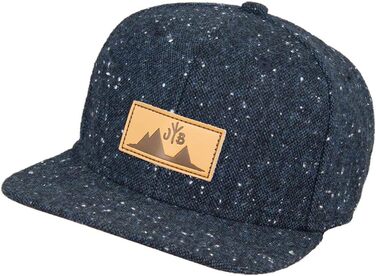 Унісекс бейсболка Jumping Bird антрацитового кольору, регульована кепка-снэпбек із вовни для прогулянок та спорту