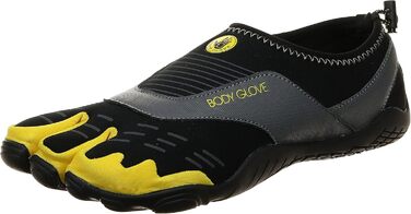 Чоловічі аквашузи Body Glove Barefoot Cinch 41 EU чорно-жовті