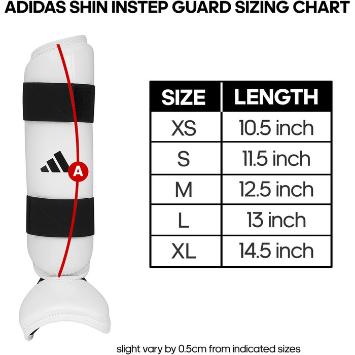 Захист гомілки та підйому стопи adidas для тхеквондо