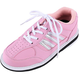 Жіночі боулінгові туфлі JiuQing: дихаючі, з ковзною підошвою, розмір 39 EU, рожеві