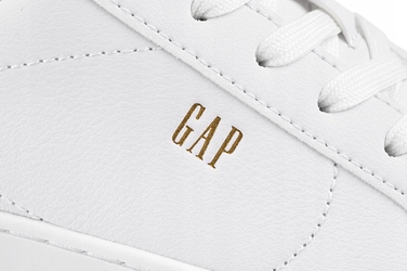 Жіночі спортивні кросівки GAP, екошкіра, білі, елегантні, розмір 39