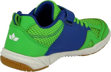 Дитячі спортивні кросівки для залу Lico Unisex, зелено-сині, розмір 33 EU