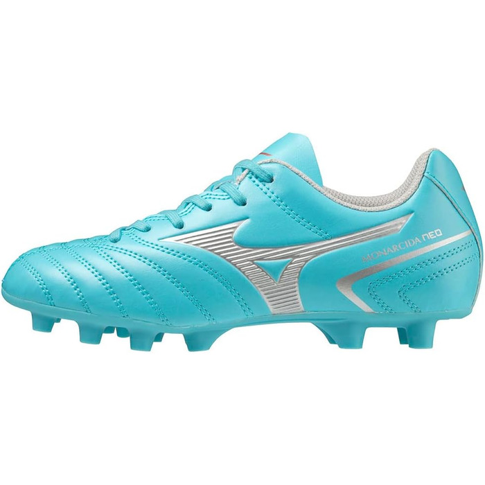 Дитячі футбольні бутси Mizuno Monarcida Neo II Select, 36.5 EU, Blue Curacao Silver