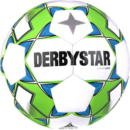 Дитячий футбольний м'яч Derbystar Junior Light розмір 5, біло-зелений