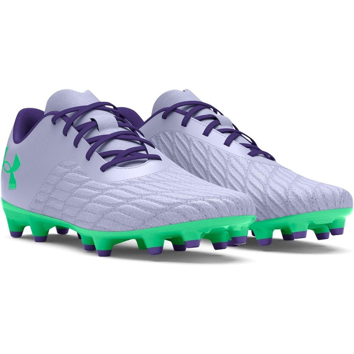 Кросівки футбольні Under Armour Magnetico Select 3.0 FG Unisex, білі, капри (45 EU, фіолетовий)