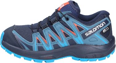 Дитячі кросівки Salomon XA Pro 3D Climasalomon Waterproof для трейлраннінгу, 34 EU, Navy Blazer/Mallard Blue/Hawaiian Surf